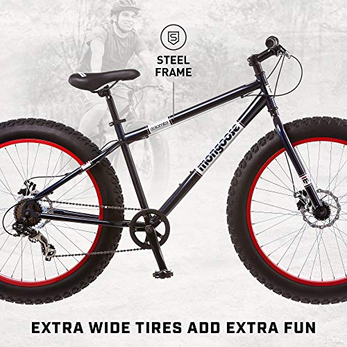 Mongoose Dolomite Fat Tire Men's Mountain Bike 17Inch/Medium High
