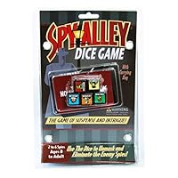 Spy Alley Dice Game - Quick and Easy Travel Dice Game. Hidden Identity Guessing Game for Kids and Adults.