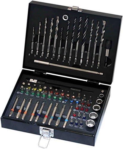 MK Socket Box drill Set bit Set 67 pieces Bits short or long by MK Handel