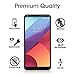 amFilm Tempered Glass Screen Protector compatible with LG G6 2.5D Rounded Edge LGG6 2017 (2-Pack)