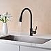 Avola Best Commercial Solid Brass Single Handle Pull Down Sprayer Kitchen Faucet, Pull Out Kitchen Faucets, Oil Rubbed Bronze
