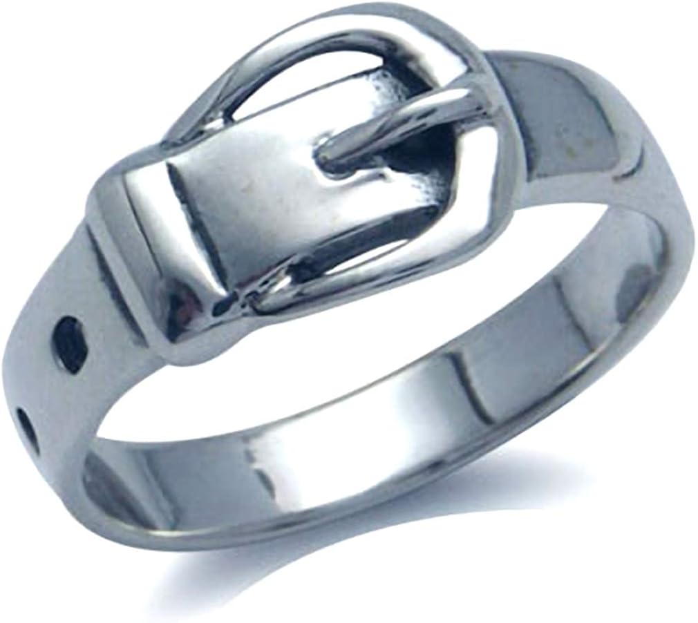 sterling silver belt buckle