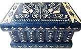 AZi Big Wooden Magic Puzzle Box Secret Treasure
