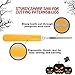 12 Pieces Professional Pumpkin Carving Tool Kit Heavy Duty Stainless Steel Tool Set with Storage Carrying Case Used As a Carving Knife for Pumpkin Halloween Decoration with