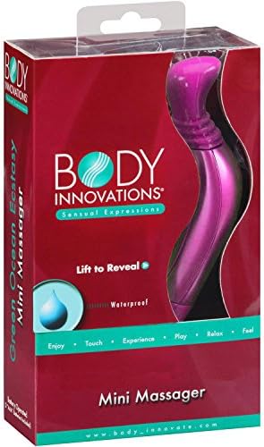 Body Innovations Sensual Waterproof Battery Operated Vibrating Mini Massager - Pink