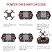 Metakoo M2 RC Mini Drone with HD Camera WiFi FPV Live Video for Kids and Beginners, 2.4GHz 6-Axis 4CH Helicopter, Quadcopter with Altitude Hold, 3D Flips, Headless Mode and One-key Return Functions