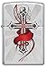 Zippo Red Cross High Polish Chrome Pocket Lighter