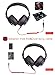OneOdio Adapter-Free DJ Headphones for Studio Monitoring and Mixing,Sound Isolation, 90° Rotatable Housing with Top Protein Leather Earcups, 50mm Driver Unit Over Ear DJ Headsets with Mic