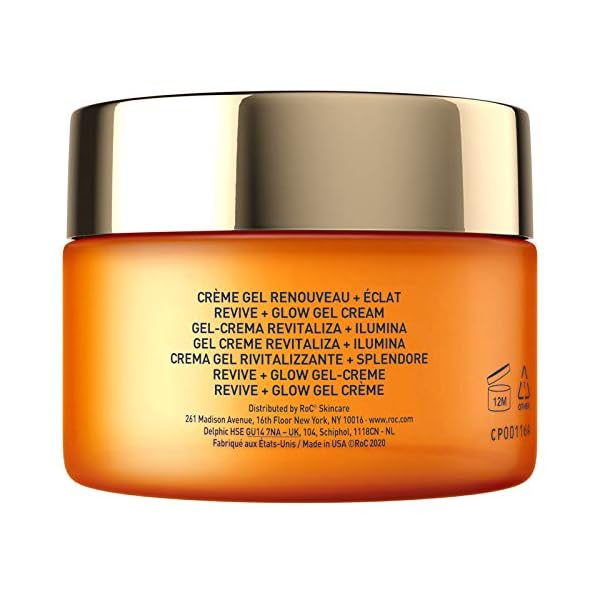 RoC-Multi-Correxion-Revive-Glow-Vitamin-C-Gel-Cream-Anti-Wrinkle-and-Aging-Firming-Moisturiser-50ml RoC - Multi Correxion Revive + Glow Vitamin C Gel Cream - Anti Wrinkle and Ageing Moisturiser - Visibly Plumps and…