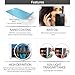 iCarez HD Clear Screen Protector for iPad Pro 12.9 (2017 2015 Model), 2-Pack PET Film