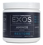 EXOS Performance Nutrition - Aminos - Lemon Flavor - Amino Acid Blend to Support Muscle Repair - NSF Certified for Sport® - 30 Servings