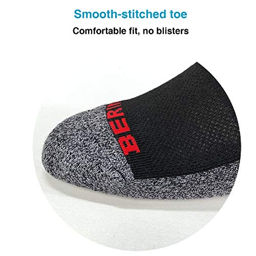 BERING Men's Performance Athletic Ankle Running Socks (6 Pack) Pricepulse