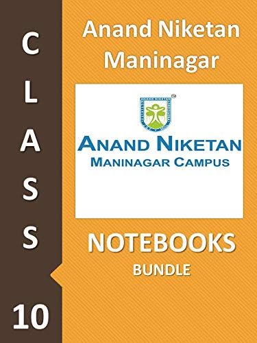 Anand Niketan Maninagar Campus Class 10 Notebooks & Stationary bundle Product Bundle – 4 Apr 2019