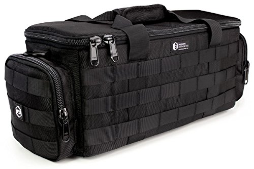 Mission Darkness Padded Utility Faraday Bag for Law Enforcement and Military/Signal Blocking/Data Privacy/EMP Protection for Night Vision Goggles, Rifle Scopes, Cameras, Optics, Phones, and More