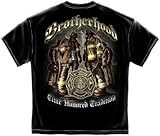 Firefighter T-Shirt Firefighter Time Honor Tradition Black