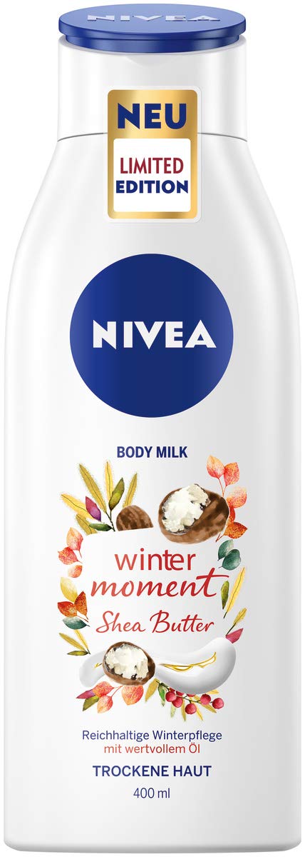 NIVEA Winter Moment Body Milk, Rich Body Lotion for Dry Skin, Deep Winter Care Moisturises 48 Hours, 400 ml (Pack of 1)