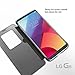 VOIA LG G6 Window Quick Cover Case (Titan Black)