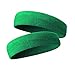 HOTER Sportline Head Band, Terry Cloth Headband, Sweat Band (2Pcs/3Pcs Pack)