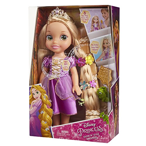 Disney Tangled Glow & Style Rapunzel Toddler Doll Pricepulse