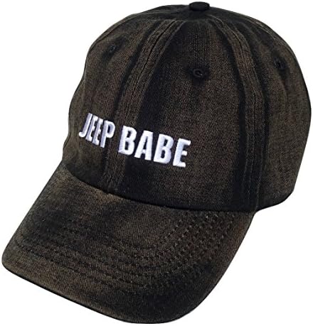 She Jeeps - Unstructured Washed Baseball Cap - Jeep Babe