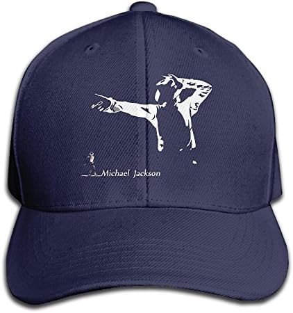 Michael Jackson Beat It Men and Women Hip Hop Black Adjustable Cotton Hat Fashion Cap