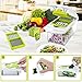 Vegetable Chopper, WOKOKO Food Chopper Cutter Onion Slicer Dicer Veggie Slicer Manual Mandoline for Garlic, Carrot, Potato, Tomato, Fruit, Salad