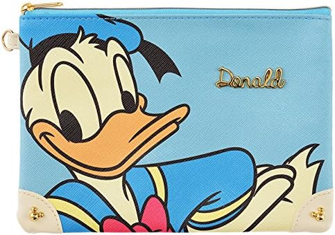 Amazon ディズニー ドナルド ポーチ ペンケース コスメ メイク 化粧 レトロ ディズニーストア 限定 カラビナ ミッキー セット グッズ キャラクター 雑貨 ペンケース 文房具 オフィス用品