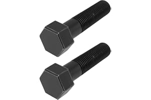 Be In Your Mind 2Pcs Left Hand Thread Blade Bolt 3/8" 24UNF Length 38mm Compatible with Castel Garden Lawn Mower, 112735695/1