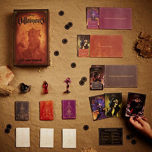 Ravensburger Disney Villainous Evil Comes Prepared Strategy Board Game