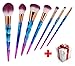 7 Pcs Makeup Brush Set By La Fleur Cosmetics: Surprise Gift Included
