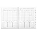 Shiplies 2018 Daily, Weekly and Monthly Planner Academic Planner for Men, Teachers and Student 8.5