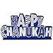 Gift Boutique Happy Hanukkah Table Topper Decorations 3 Pack Happy Menorah Star of David Centerpieces Judaic Desk Shelf Display Sign Party Decor Accessories