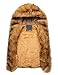 Moonwalk Men`s Faux Fur Hooded Sleeveless Vest