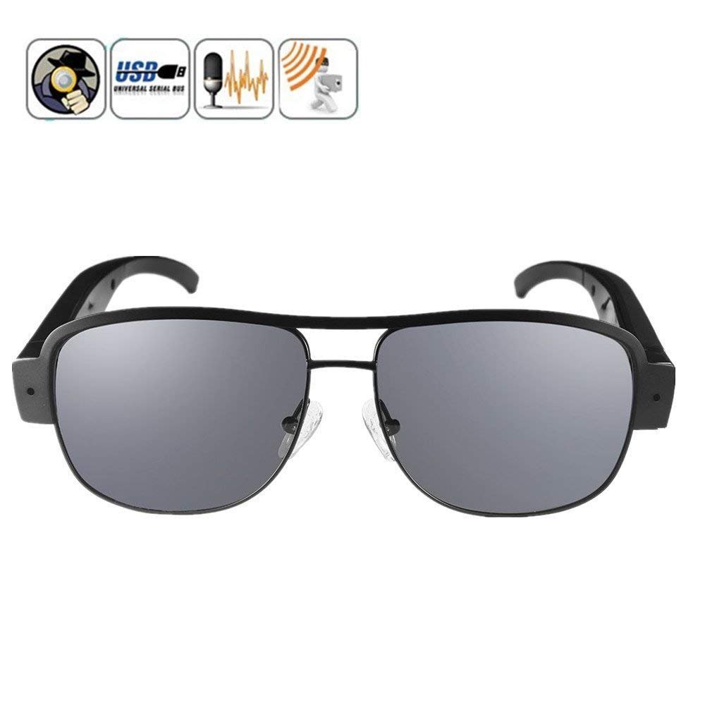 Oumeiou 1080P 30FPS Eyewear Sunglasses with Camera Video Recorder DVR
