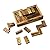 SMALL COLORFUL DOUBLE NINE DOMINOES WOODEN SIZE 2CMx4CM BOX SET IN PLASTIC WRAP
