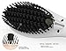 Hair Straightener Brush, Magictec Ceramic Heating Straightening Irons Brush Anti Scald, Static, Detangling and Silky Straight