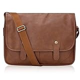 Duzign Rover Messenger Bag (Light Brown) for Samsung Series 5 Chromebook + Pocket for 10 Inch Tablet