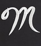 SCRIPT LETTERS - White Script Letter 