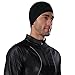 DAWAY Helmet Liner Sports Skull Cap Z07 Outdoor Hat for Men Women Cycling Running Baseball Skiing, Windproof, Thermal Retention, Moisture Wicking, Great Birthday Gift, One Size Fits All Black