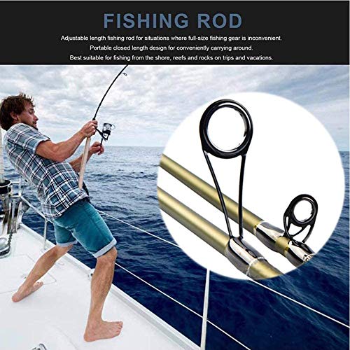 Gwbnhh Canne A Peche Silure Surfcasting Spinning Truite, Mer Fishing Rod Carpe Télescopique Carbone Casting Carnassier…