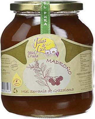 Jalea de Luz Miel Cruda Pura de Madroño - 950 gr.: Amazon.es ...