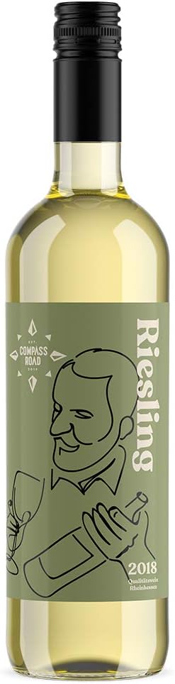 Amazon Brand - Compass Road Riesling, Germany (Case of 6)