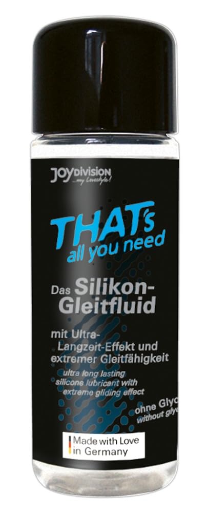 JOYDIVISION That's All You Need 100 ml Silicone Lubricant, Clear