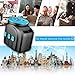 APZEK Universal Travel Adapter, Upgraded 4000W High Power International Power Adapter with Auto Resetting Fuse, Dual USB Wall Charger, Travel Plug Adapter for Hair Dryer, EU UK AUS US 200+ Countries