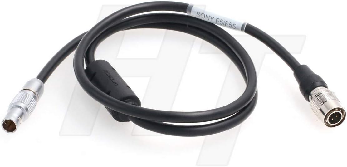 Tilta Nucleus-M Motor Run Stop Cable Hirose 4-pin to 7pin for Sony F5 F55 Camera, 60cm