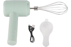 Electric Hand Mixer Hand Mixer Blender Hand Mixer Automatic Rechargeable Portable Wireless USB Hand Mixer for Baking Cake Egg