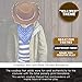 BLUE PANDA 2 Piece Western Cowboy Hat and Bandana for Kids, Boys, Girls, Cowgirl Hat for Birthday Party and Halloween Costume Accessories