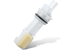 Enhon Shower Diverter Assembly, Compatible with Delta Faucet RP17730 Diverter Cartridge Replacement, for Use for 3 Handle Tub and Shower Faucets, Bathtub Diverter Repair Kit, with an Oval End