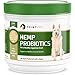 POINTPET Probiotic Supplement for Dogs with Organic Hemp Oil - Helps with Diarrhea, Constipation - Dry, Itchy Skin - Allergies, Digestion and Immunity Support - 90 Natural Chicken Flavored Soft Chews