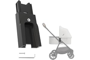 KATYWIXU Connector for Uppababy V1/V2/V3 Bassinets, Fits for Nuna Triv Next & for Nuna Swiv Strollers, Easy Installation, Safe and Stable Adapter, Strong and Durable, 2 Pack